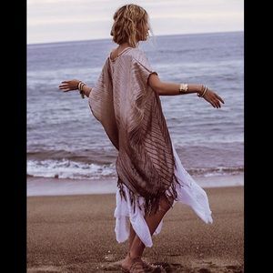 Free people shimmer ombré kimono